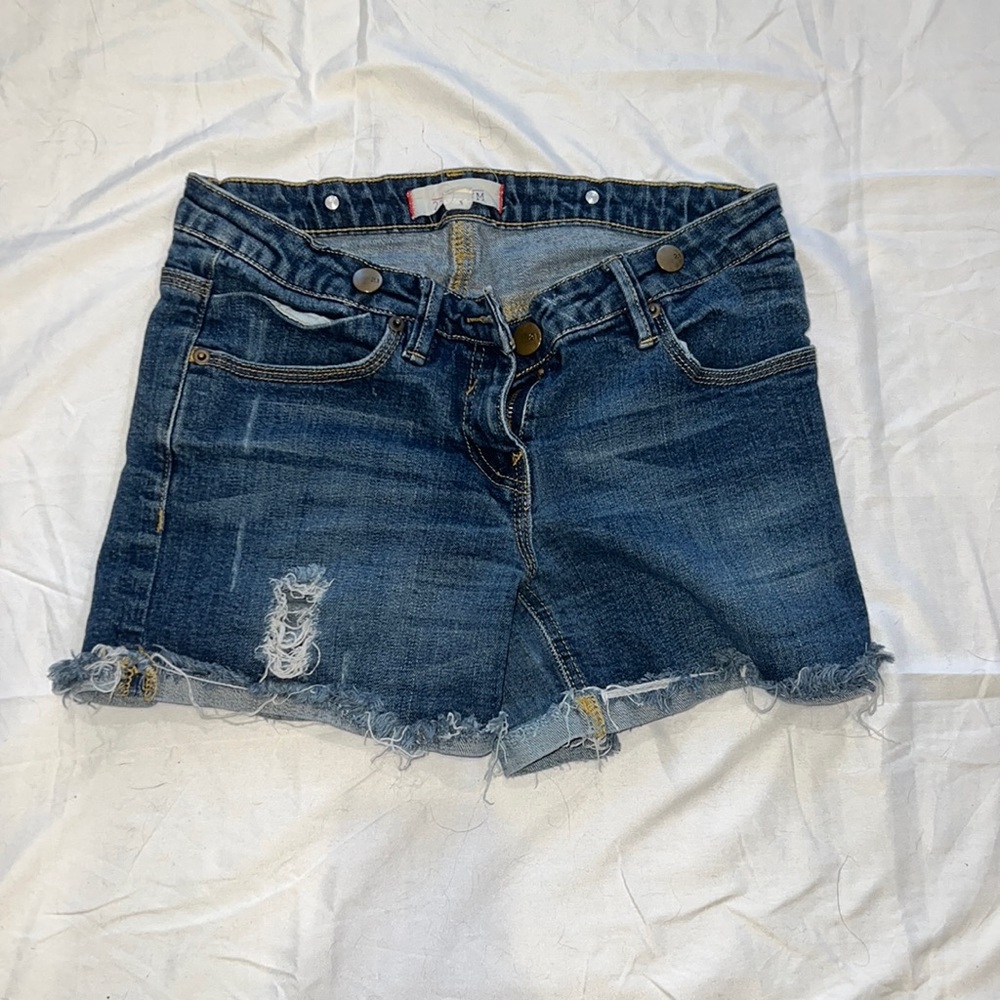 Blue Denim Shorts